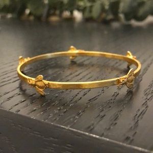 Julie Vos Bee Bangle (Medium)